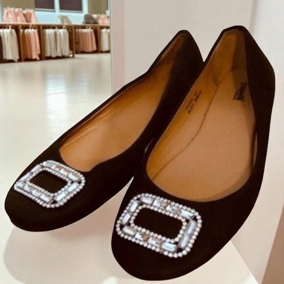 Capelli New York Ballet Flats Rhinestone Buckle 8 - Picture 2 of 7